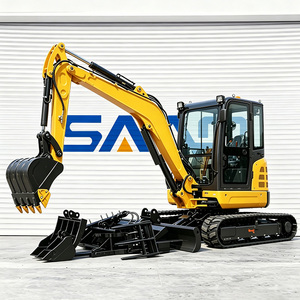Mini Excavadora de Alto Rendimiento de 3.5 Toneladas, EPA 5, Excavadora de Orugas de 1 y 2 Toneladas, Excavadoras Pequeñas para Trabajos de Construcción - Product Image 5