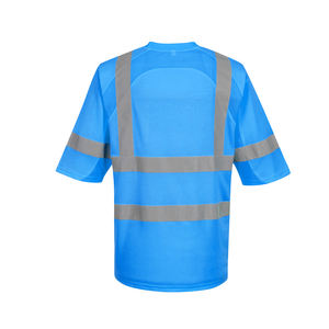 Chemise de sécurité réfléchissante de qualité supérieure, vêtements de travail haute visibilité, 100% polyester, certifiée ANSI/ISEA 107, pour hommes - Product Image 3