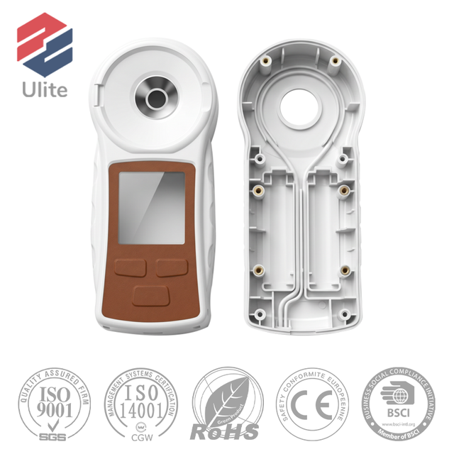 Digital Brix Refractometer Casing Injection Molding PP Painting Ultrasonic Welding Custom Plastic Injection Molding Manufacturer