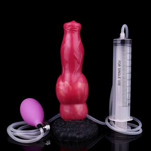 YC-CQZS2085 Juguetes sexuales anales: Nudo anal monstruoso, dildo inflable eyaculador, plug anal de fantasía con fuerte ventosa para adultos - Product Image 4