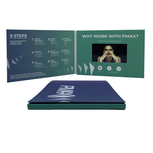 Meilleure Vente Lecteur Publicitaire LCD 7 Pouces A5 pour Brochures, Cartes de Visite, Vidéos, Musique, Photos et Cartes Cadeaux - Vente en Gros - Product Image 1