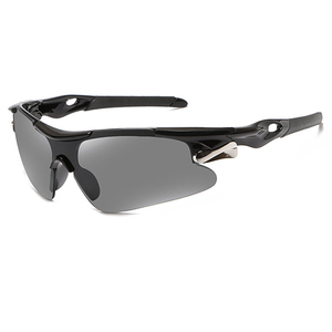 2024 Bán hàng nóng OEM biểu tượng tùy chỉnh phân cực thể thao Kính mát nam giới và phụ nữ một mảnh thiết kế ống kính chạy xe đạp Kính mát ngoài trời - Product Image 3