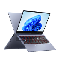 Nuovo Laptop Intel da 15,6 Pollici, con Memoria, Tastiera AZERTY Personalizzata e Supporto per Processori N59, N5095 e N4000