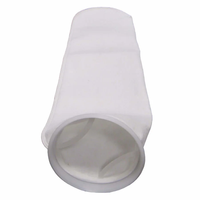 Bolsa de Filtro de Poliéster PP No Tejido Tamaño 1 2 para Acuario/Tanque de Agua, Calcetín Filtrante de 7 Pulgadas con Anillo, Bolsa de Filtración de Líquidos de 1 5 10 25 Micrones