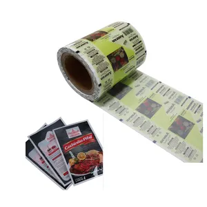 Warmteafdichting Food Grade Doorzichtige Plastic Mylar Lamineerbuidel Koffieverpakking Sachet Mylar Filmrol Voor Verpakking