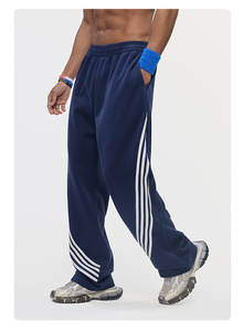 <span class=keywords><strong>Pantaloni</strong></span> <span class=keywords><strong>a</strong></span> <span class=keywords><strong>Righe</strong></span> Colorati di Alta Qualità per <span class=keywords><strong>Uomo</strong></span>, Super Morbidi con Coulisse e Vita Elastica, Casual per Uso Quotidiano - Product Image 4