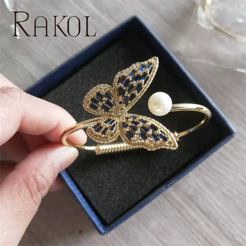 Gold Plated-Blue stone