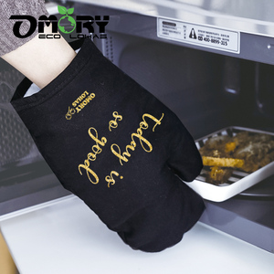 Guantes de Cocina OMORY de Algodón Grueso Resistentes al Calor, Guantes de Cocina Resistentes a Altas Temperaturas para Barbacoa y Repostería - Product Image 3