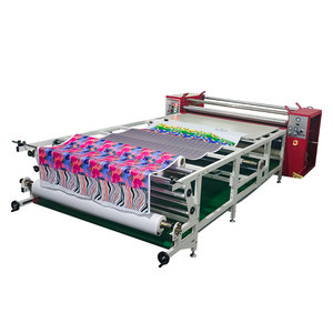 Multifunctional Garment Roller Sublimation Heat Transfer Machine High Efficiency with Long Life Plate Type Heat Press - Product Image 5