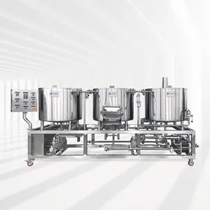 Hochwertiges Bier-Pilot-Brau system Nano-Brauerei/Brau anlagen 200L 300L 400L 500L Sudhaus