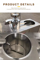 Machine multifonctionnelle HJ-P14Q pour lait de soja et tofu – Équipement de broyage, cuisson et pressage haute performance pour ateliers alimentaires commerciaux