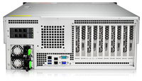 Serveur 4U avec un seul processeur AMD EPYC 7003/7002, 16x DDR4, 12x SATA/SAS 3.5' HDD, 4x PCIe4.0, cartes GPU et serveur en rack