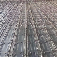 Panneaux plats en acier galvanisé-Dalles de plancher en treillis métallique pour la rénovation de construction