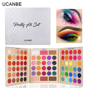 UCANBE 86 colore golden girl eye shadow coreano eyeshadow pallet <span class=keywords><strong>ombretti</strong></span> vegan high rich creamy pigment eyeshadow palette - Product Image 2