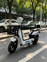 Vélo Électrique Urbain de Haute Qualité en Gros, 14 pouces, 350W, 48V, Cadre en Acier à Haute Teneur en Carbone, Autonomie 55-65km, Moto Électrique pour Adultes