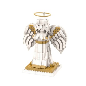 Juego de Bloques de Construcción de Plástico Creativos Personalizados de Jesús, para Exhibición Religiosa y Decoración del Hogar - Product Image 2