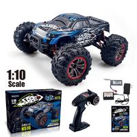 Voiture télécommandée HOSHI N516 US Stock RC Stunt Car 4x4 46KM/H Haute Vitesse avec 2 Batteries, Monster Truck Étanche à l'Échelle 1:10