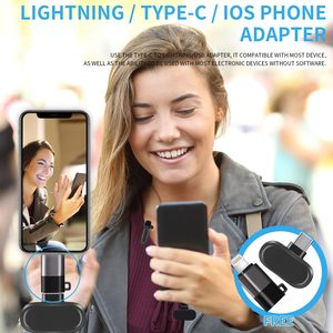 Microfono Lavalier Professionale Portatile Mini Wireless In-ear Senza Fili per Vlogging e Insegnamento - Product Image 5