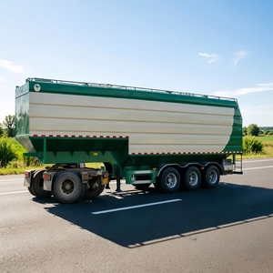 Semirremolque de 40 Toneladas GVW para Alimentación, Camión de 2-6 Compartimentos para Transporte de Aves de Corral y Pollos - Product Image 3