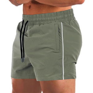 Men's Lightweight Muscle Fitness <strong>Shorts</strong> Breathable Stretchable Mid Plus Size Quick Drying <strong>Squat</strong> Deep Training Athletic <strong>Shorts</strong> - Product Image 2
