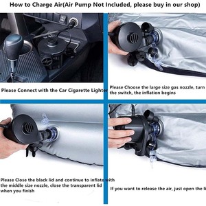 Auto Rücksitz Luft matratze Gap Extender Aufblasbares Bett kissen für SUV, Kinder, Hunde & Erwachsene Camping & Travel <span class=keywords><strong>Air</strong></span> Couch - Product Image 4