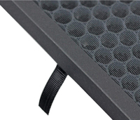 Filtre HEPA de remplacement compatible avec les purificateurs d'air Panasonic, filtre à charbon actif en carton