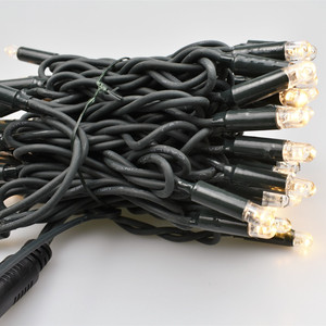 CE lumiere de noel 220v collegabile IP65 cavo in gomma di natale luci della stringa - Product Image 4