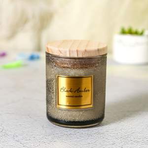 Vela aromática personalizada <span class=keywords><strong>para</strong></span> el hogar, cera de soja, regalo de lujo, tres mechas, cumpleaños - Product Image 6