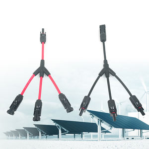 OEM commercio all'ingrosso Y-tipo a quattro vie cavo solare cablaggio 1 a 3 per il collegamento del pannello solare - Product Image 4