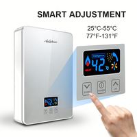 Chauffe-Eau Instantané Électrique Intelligent Sans Réservoir Avancé pour Salle de Bain et Cuisine 2023