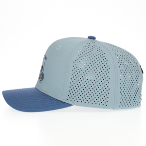 Casquette de <span class=keywords><strong>golf</strong></span> personnalisée extensible perforée au laser, 6 panneaux, avec bande anti-transpiration rafraîchissante, broderie pour voiturette de <span class=keywords><strong>golf</strong></span>, fermeture snapback, OEM - Product Image 3