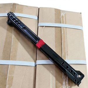 Glissières de tiroir à deux sections avec revêtement en poudre, rails de support inférieurs en acier laminé à froid pour tiroirs de meubles - Product Image 4