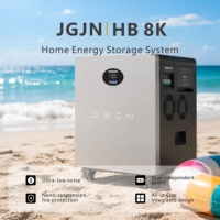 JGJN JB-8000 Directo de Fábrica JGJN HB8k 8KW 16KWh Sistema de Almacenamiento de Energía Doméstico Todo en Uno LiFePO4 IP65 UPS de Milisegundos Certificado CE TUV UN38.3