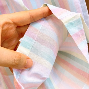 2024 Brandneues modisches Mädchen kleidungs set Rosa Buchstaben weste Regenbogen gestreifte Hose Fabrik preis - Product Image 6