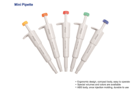 Mini micropipette à volume fixe, micropipette en plastique avec différentes couleurs