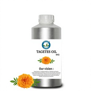 Aceite Esencial de Tagetes Minuta Puro de 5 kg, Destilado al Vapor, Aroma Floral Afrutado Fresco, Venta al por Mayor, Suministro Premium a Granel, India - Product Image 1