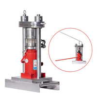 Petite presse à huile hydraulique manuelle portable pressée à froid olives graines de lin soja noix de coco graines de sésame extracteur d'huile machine
