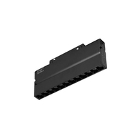 Système d'éclairage sur rail magnétique 48V, luminaire à lamelles orientables à montage sur rail magnétique