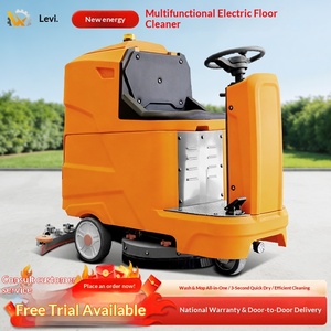 Washing truck, small washing truck, industrial washing truck, floor cleaning <b>machine</b> for factory workshops, floor cleaning - Product Image 1