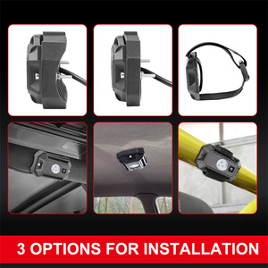 Lampe de fête couleur RVB en aluminium IP67 étanche pour montage sur le toit de la voiture avec interrupteur - Product Image 4