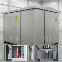 Poste de transformateur préfabriqué en conteneur 1250 kVA extérieur