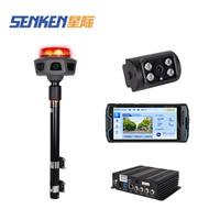 Luz Trasera LED Multifunción SENKEN para Motocicleta, con Certificación SAE EMC, Lentes de Color Ámbar, Rojo y Azul, Nueva Parte Superior Negra