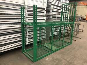 大型トラップケージ折りたたみ式スクエアケージ2ドア生きた動物ケージ豚ウサギ猫 - Product Image 3