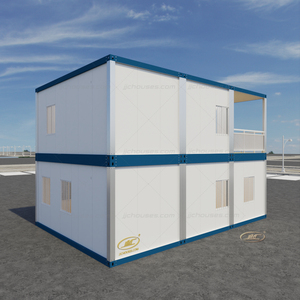 Appartements et condos modulaires préfabriqués de tailles personnalisées Maisons conteneurs modernes et durables avec cadre en acier avec salon - Product Image 4