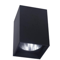 Plafonnier carré Best Seller pour la maison et l'hôtel, noir IP20 90MM, 4 5 6 8 pouces, spot encastré