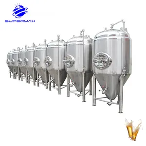 Réservoirs de Fermentation en acier inoxydable 500L 5BBL 500 litres fermenteur de bière conique