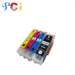 Hộp Mực Tương Thích Màu Cao Cấp PCI T3351 T3361 T3362 T3363 T33664 33XL Cho Epson XP 530 630