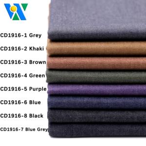 7,2 oz azul + gris tela vaquera sarga tejida tela vaquera rollos fabricante al por mayor algodón poliéster no elástico ligero Denim - Product Image 6