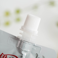 Sachet Doypack personnalisé avec bec verseur, en matériau laminé étanche, anti-humidité, avec bec verseur de sécurité, emballage vertical avec logo