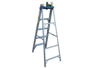Escaleras Plegables de Aluminio con Pies de Goma, Escaleras Domésticas de Aluminio para el Hogar - Product Image 3